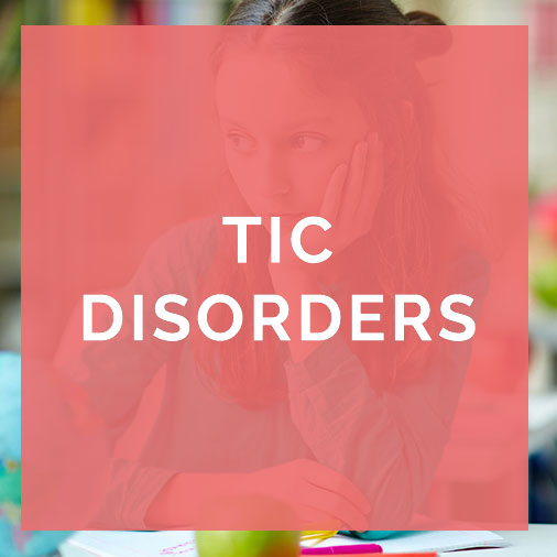 TIC Disorders are treated with Cognitive Behavioral Therapy at Champlain Center